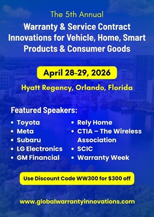 Warranty & Service Contract Innovations
